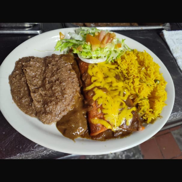 Kids Cheese Enchilada.