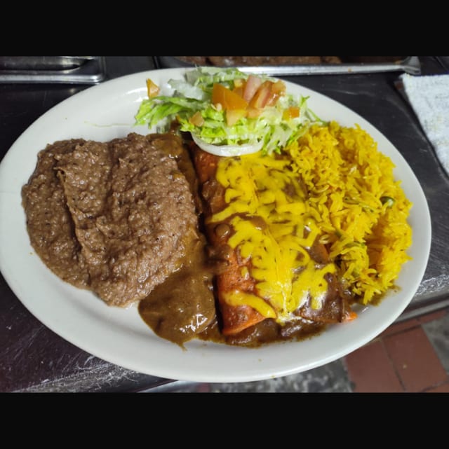 Kids Cheese Enchilada.
