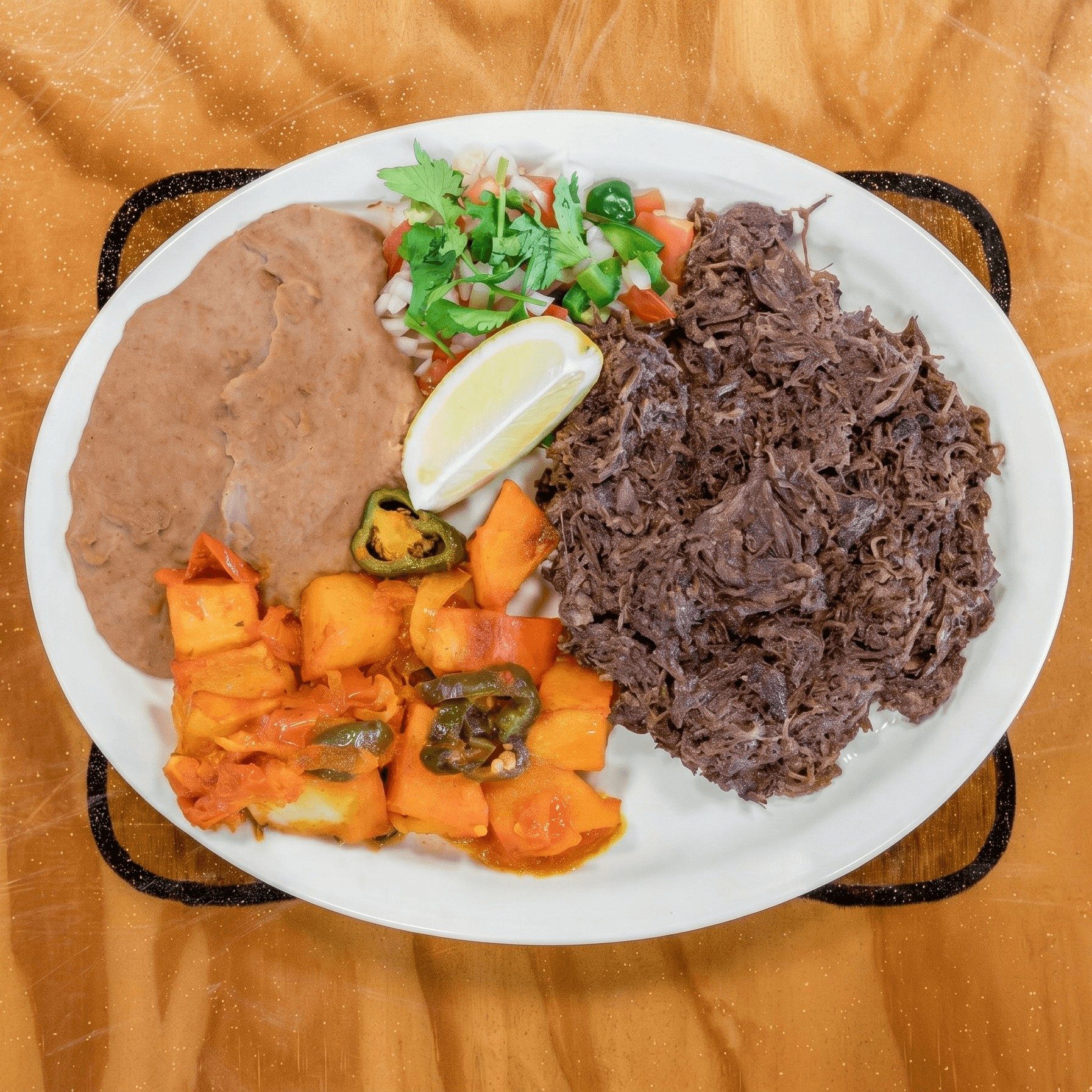 Barbacoa Plate.