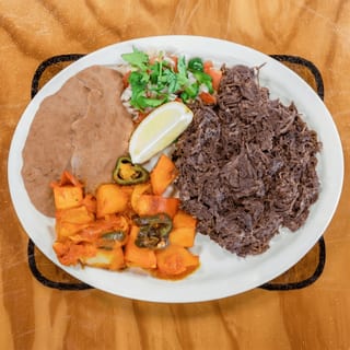 Barbacoa Plate