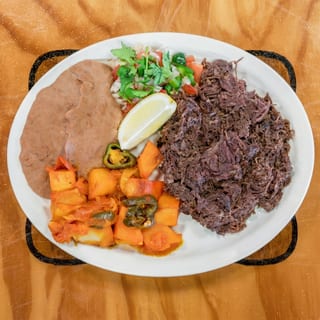 Barbacoa Plate