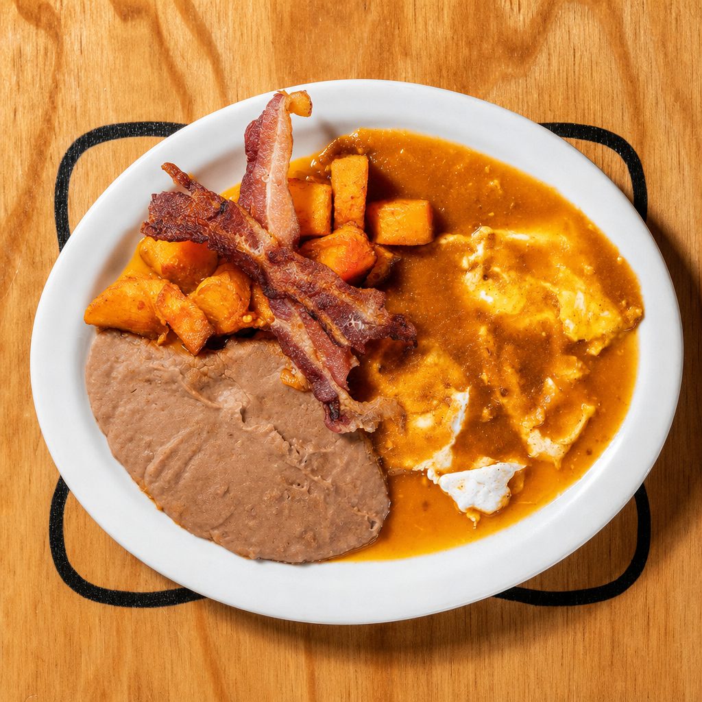 Huevos Rancheros Plate.