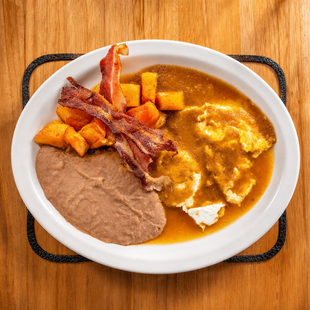 Huevos Rancheros Plate.