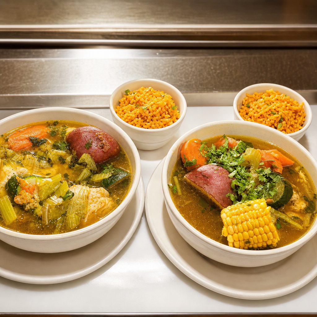 Caldo De Pollo.