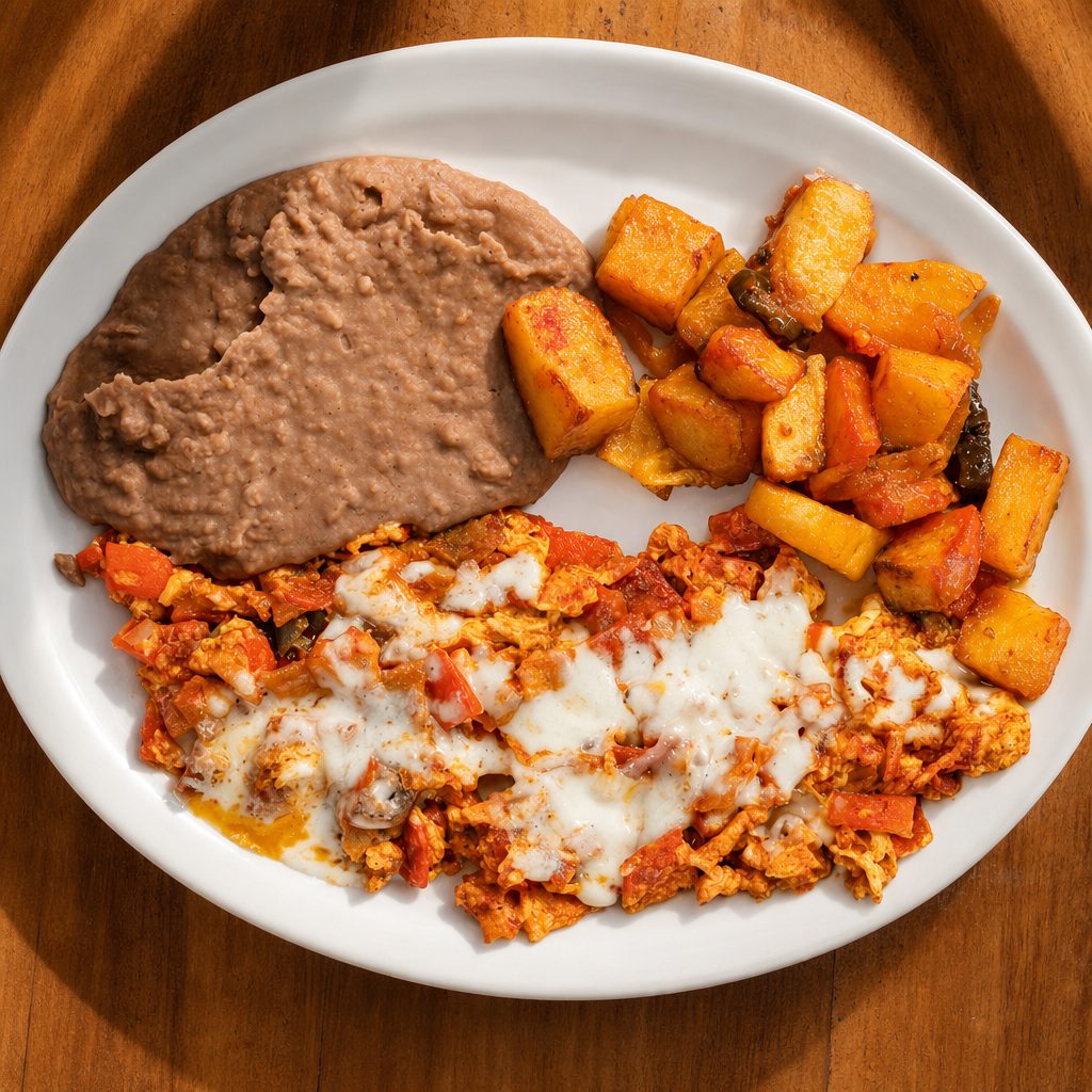 Chilaquiles Plate.